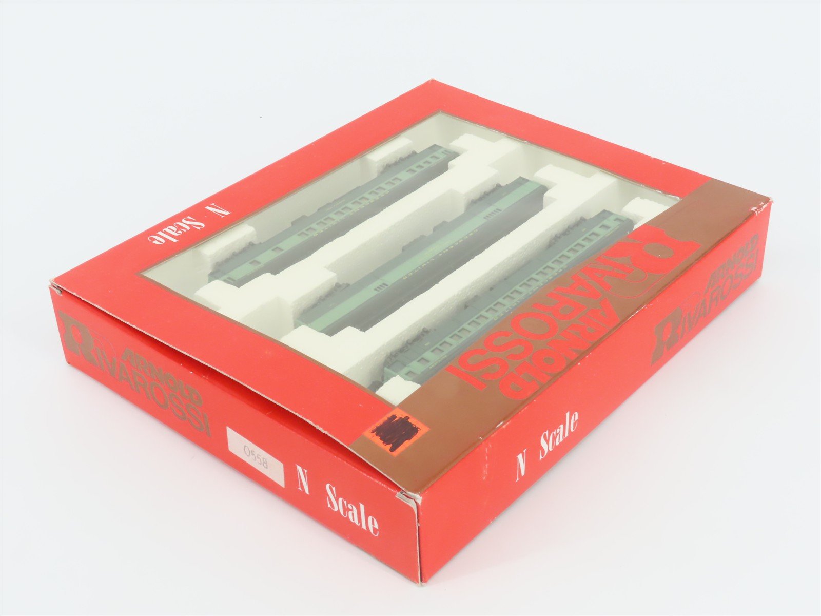 N Scale Arnold Rivarossi 0558 SOU Crescent Limited Assorted Passenger 3-Car Set