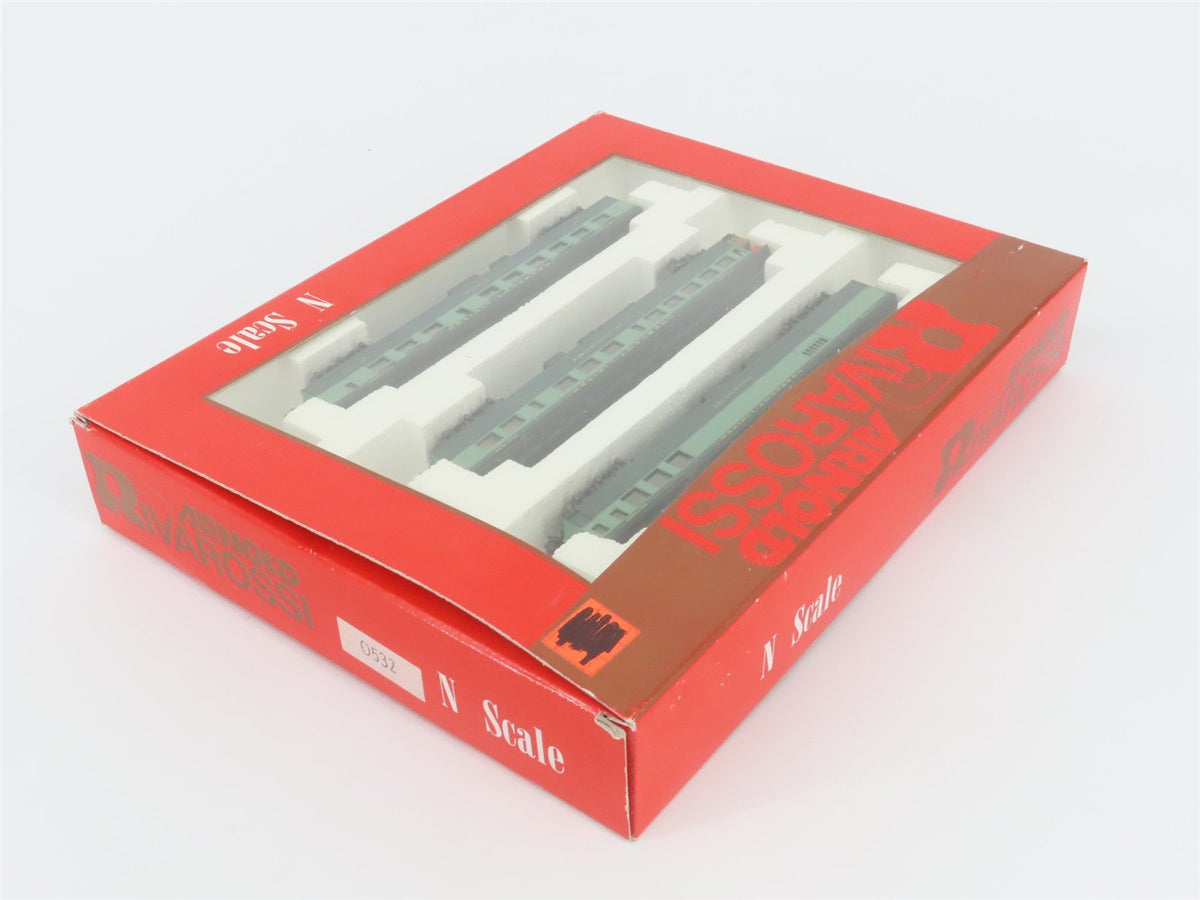 N Scale Arnold Rivarossi 0532 SOU Crescent Limited Assorted Passenger 3-Car Set