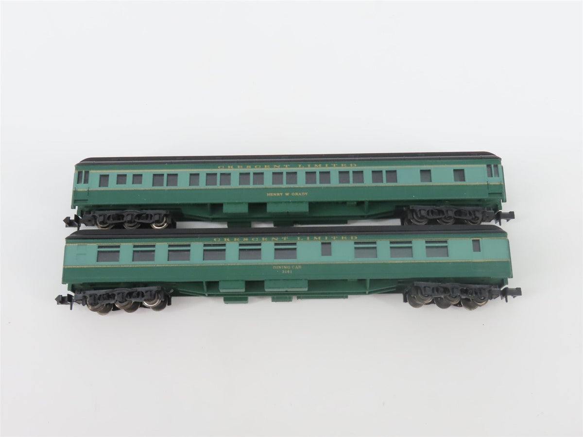N Scale Con-Cor 0003-570008 SOU Crescent Limited Heavyweight Passenger 6-Car Set