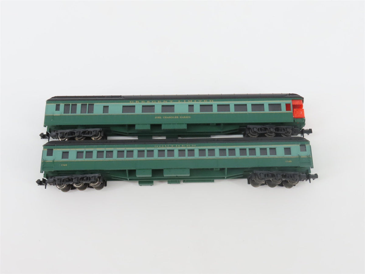 N Scale Con-Cor 0003-570008 SOU Crescent Limited Heavyweight Passenger 6-Car Set