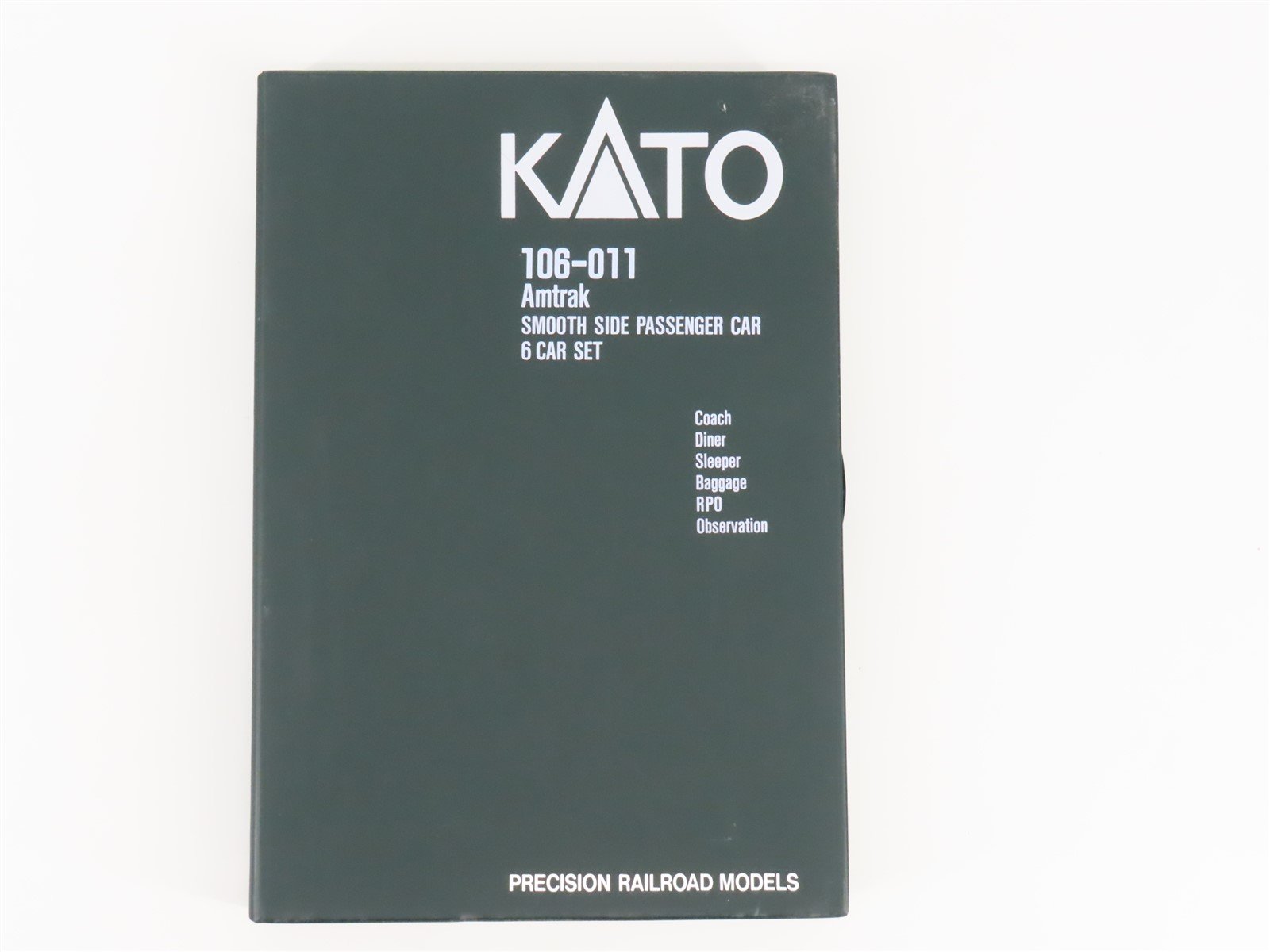 N Scale KATO 106-011 AMTK Amtrak Smooth Side Passenger 6-Car Set