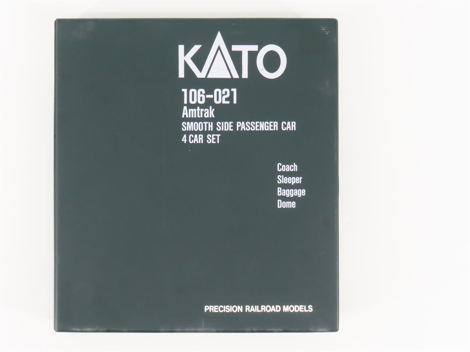 N Scale KATO 106-021 AMTK Amtrak Smooth Side Passenger 4-Car Set