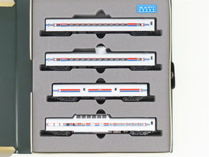 N Scale KATO 106-021 AMTK Amtrak Smooth Side Passenger 4-Car Set