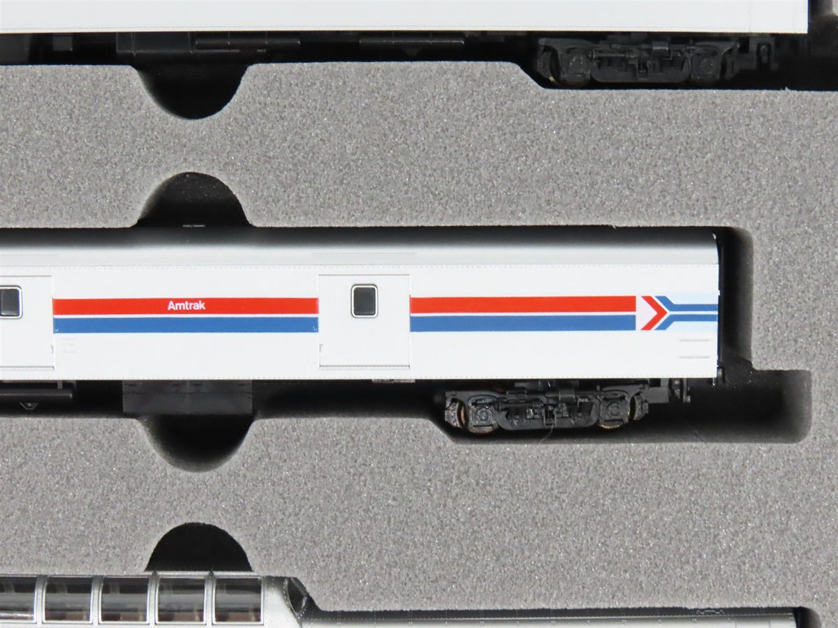 N Scale KATO 106-021 AMTK Amtrak Smooth Side Passenger 4-Car Set