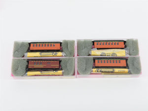 LOT of 16 N Scale Roundhouse Kits PRR/GN/V&T Assorted Overton Passenger Cars