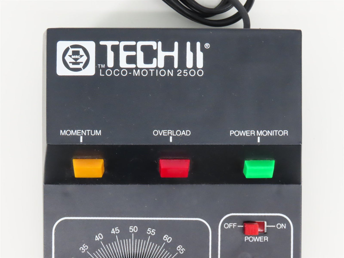 MRC #AF130 Tech II Loco-Motion 2500 DC Transformer/Controller