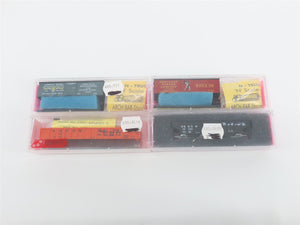 LOT of 13 N Roundhouse Kits D&RGW/NPM/USAX/CM&SP/HPCX MWR Assorted Freight Cars