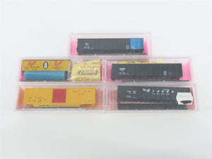 LOT of 13 N Roundhouse Kits D&RGW/NPM/USAX/CM&SP/HPCX MWR Assorted Freight Cars