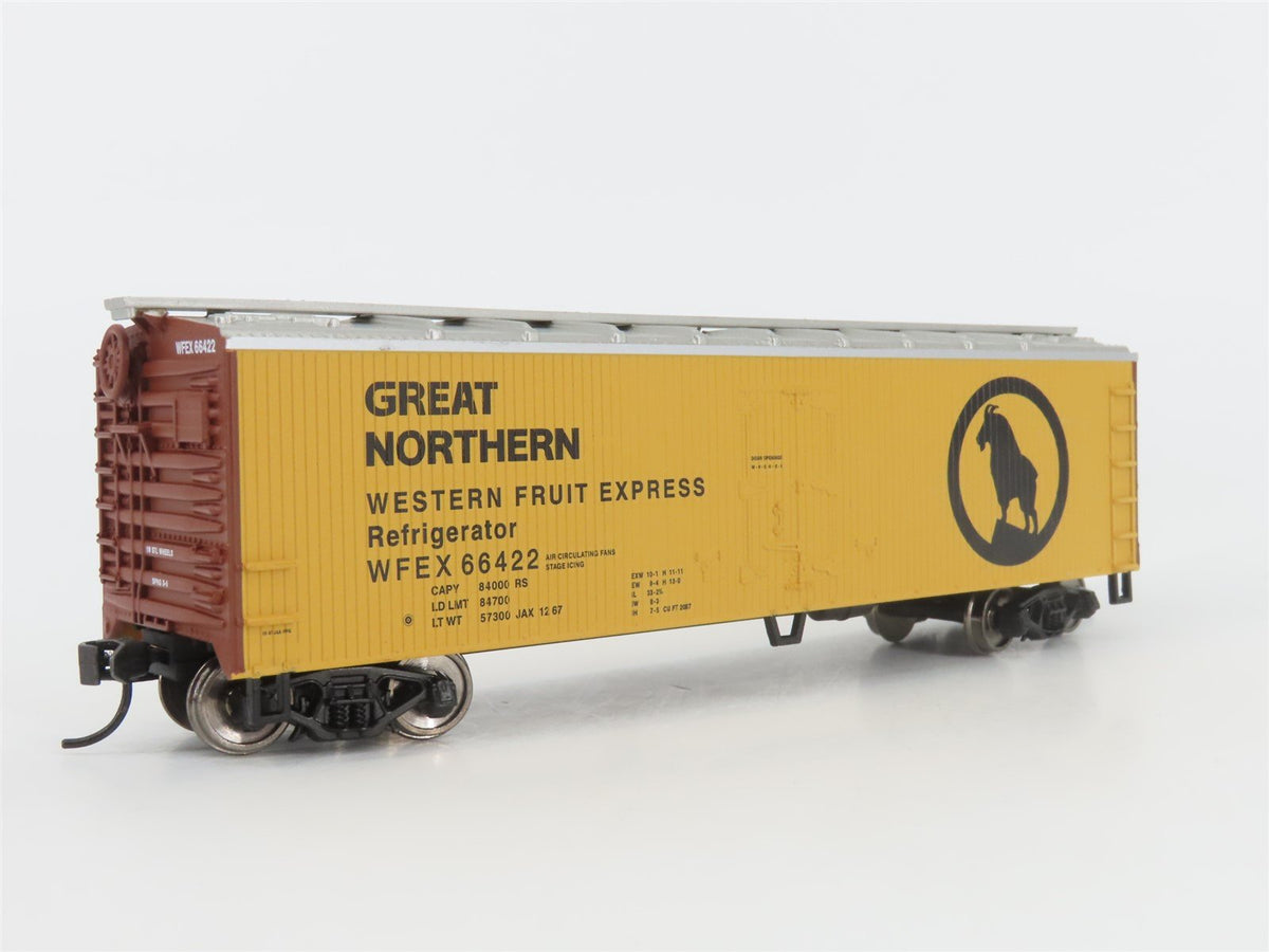 HO Scale Walthers Mainline 910-3602 WFEX Great Northern 40&#39; Reefer #66422