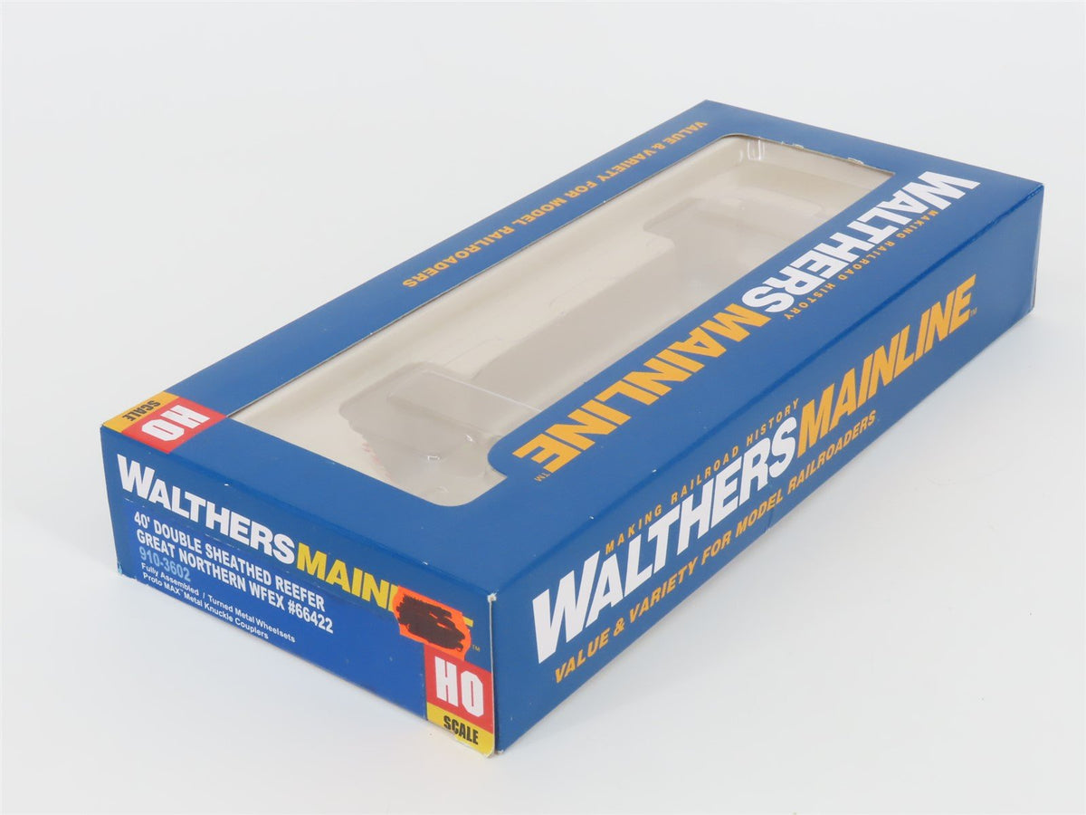 HO Scale Walthers Mainline 910-3602 WFEX Great Northern 40&#39; Reefer #66422