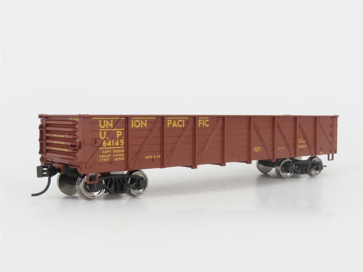HO Scale Walthers Mainline 910-5673 UP Union Pacific 40&#39; Gondola #64145