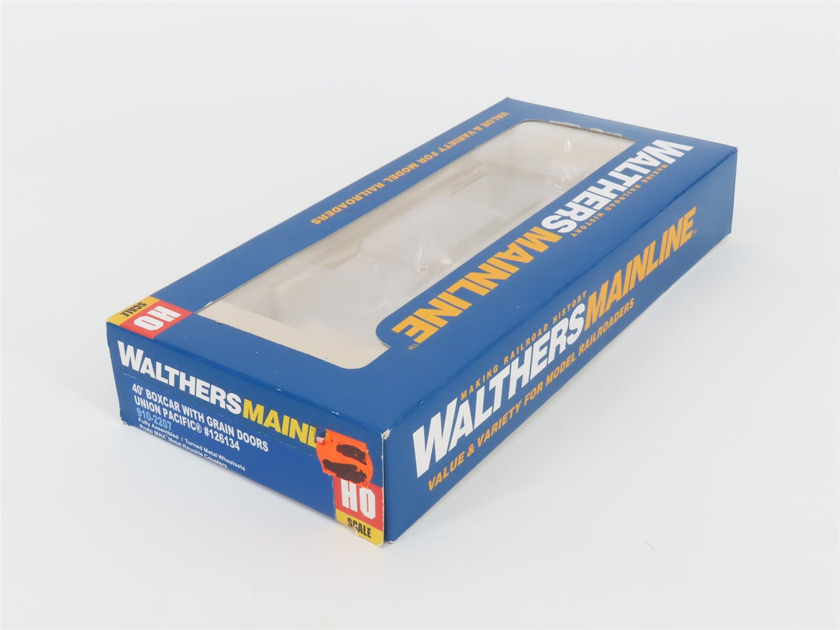 HO Scale Walthers Mainline 910-2207 UP Union Pacific 40&#39; Box Car #126134