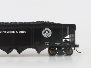 HO Scale Athearn ATH72711 B&O Baltimore & Ohio Railroad 4-Bay Hopper #433254