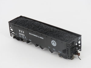 HO Scale Athearn ATH72711 B&O Baltimore & Ohio Railroad 4-Bay Hopper #433254