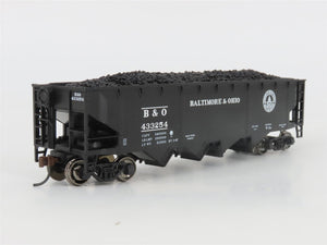 HO Scale Athearn ATH72711 B&O Baltimore & Ohio Railroad 4-Bay Hopper #433254