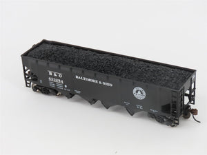 HO Scale Athearn ATH72711 B&O Baltimore & Ohio Railroad 4-Bay Hopper #433254