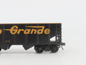 HO Scale Model Power 98069 D&RGW Rio Grande Railroad 36' 2-Bay Hopper