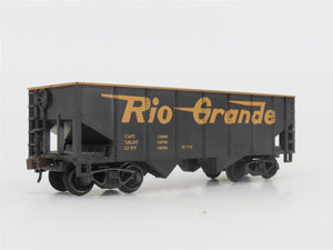 HO Scale Model Power 98069 D&RGW Rio Grande Railroad 36' 2-Bay Hopper