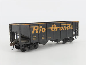 HO Scale Model Power 98069 D&RGW Rio Grande Railroad 36' 2-Bay Hopper