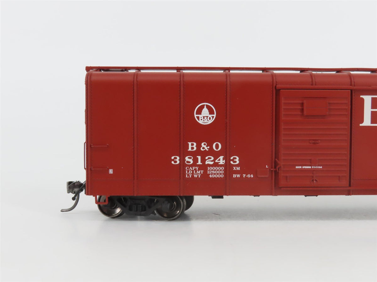 HO Scale Fox Valley Models FVM 30321 B&amp;O Baltimore &amp; Ohio Box Car #381243