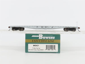 HO Scale Bowser Executive Line 40431 CR Conrail Railroad Flat Car #58511