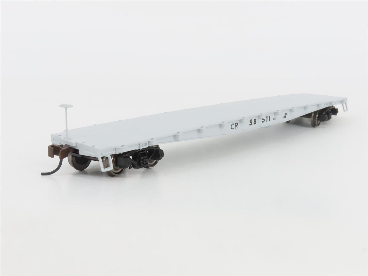 HO Scale Bowser Executive Line 40431 CR Conrail Railroad Flat Car #58511