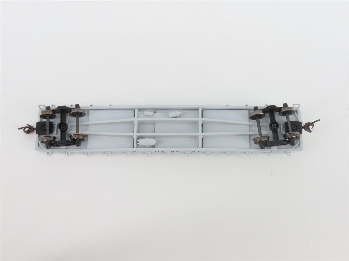 HO Scale Bowser Executive Line 40431 CR Conrail Railroad Flat Car #58511