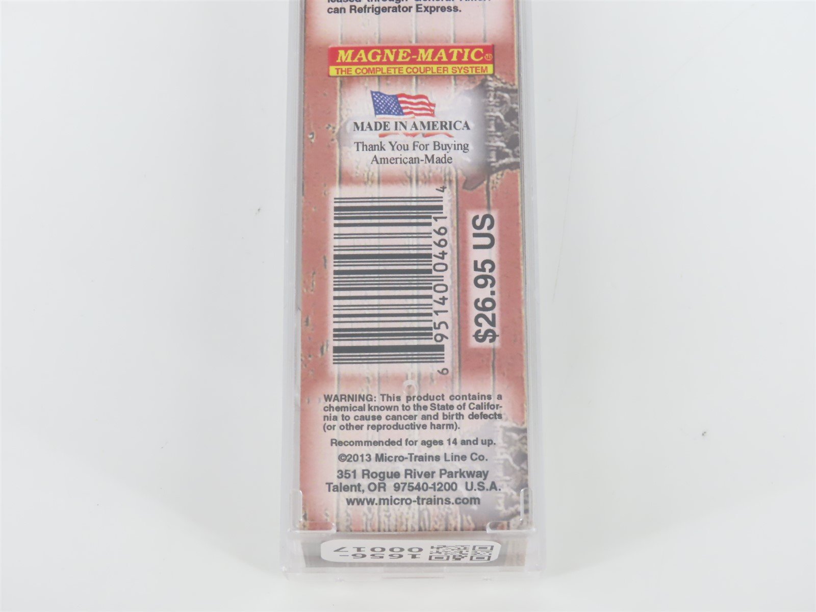 N Scale Micro-Trains MTL 05800170 GARE Schott Brewing 36' Wood Reefer #9905