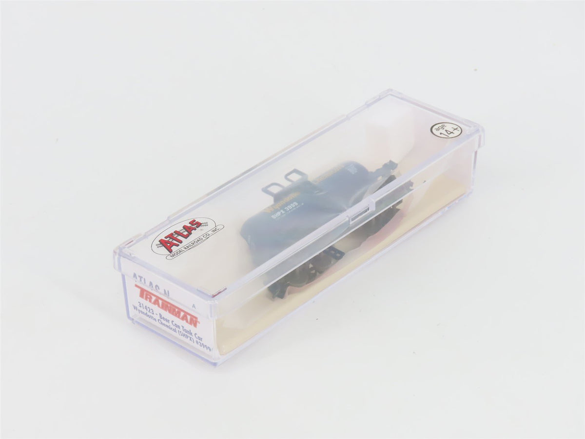 N Scale Atlas Trainman 31423 SHPX Wyandotte Chemical Beer Car Tank Car #3999