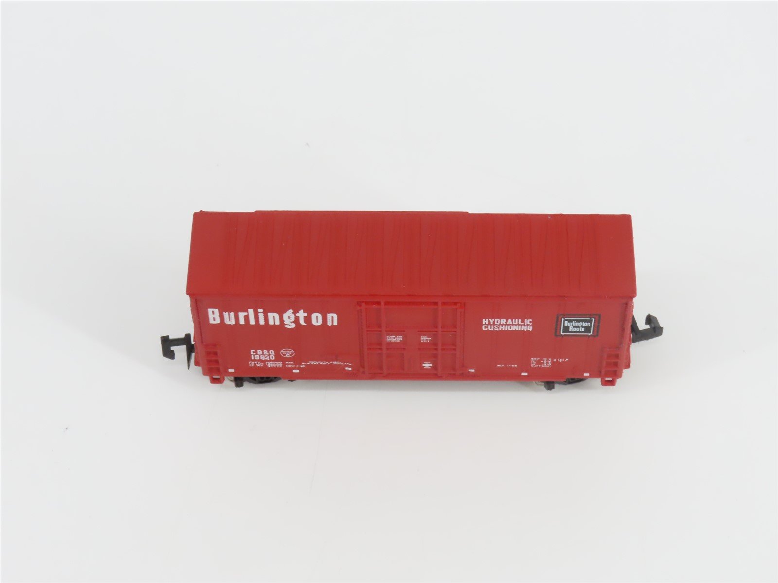 N Scale Bachmann 71250 CB&Q Burlington Route 41' Hi-Cube Box Car #19820