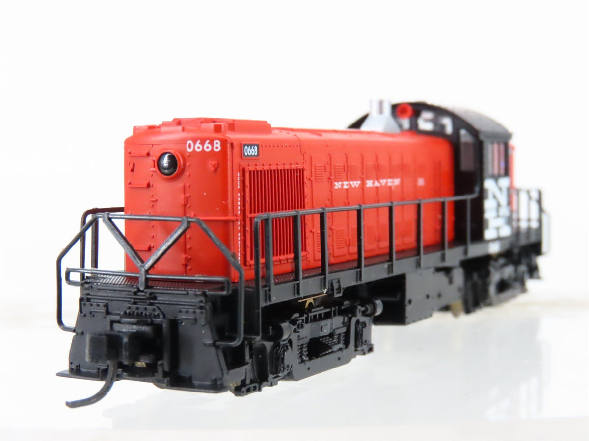 N Scale Atlas Classic 44044 NH New Haven ALCO RS-1 Diesel Locomotive #0668