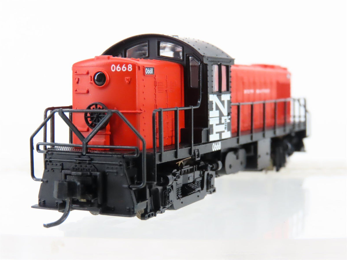 N Scale Atlas Classic 44044 NH New Haven ALCO RS-1 Diesel Locomotive #0668