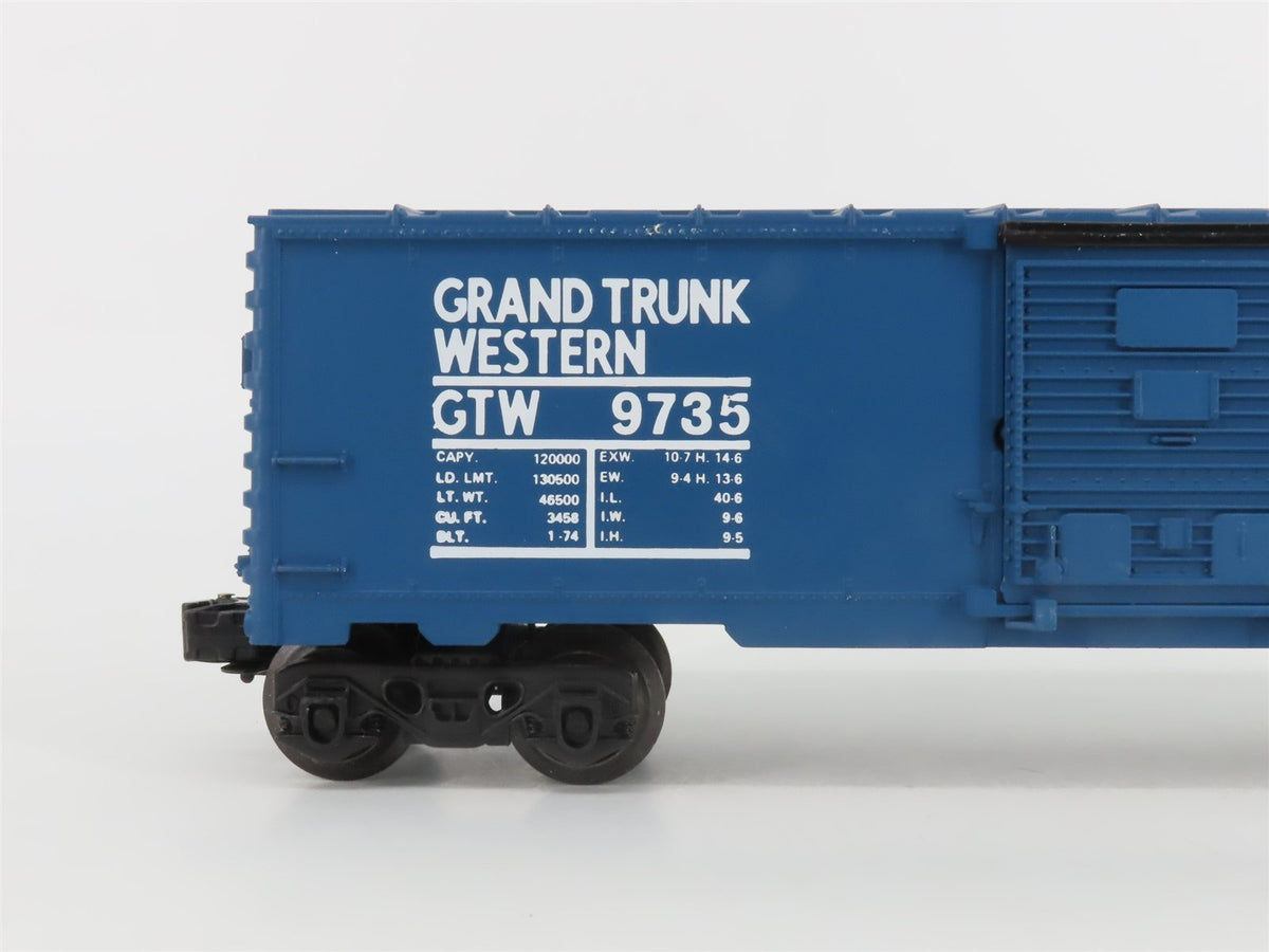 O Gauge 3-Rail Lionel 6-9735 GTW Grand Trunk Western Single Door Box Car #9735