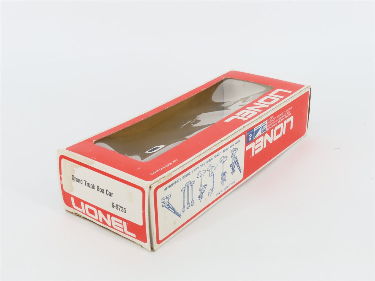 O Gauge 3-Rail Lionel 6-9735 GTW Grand Trunk Western Single Door Box Car #9735