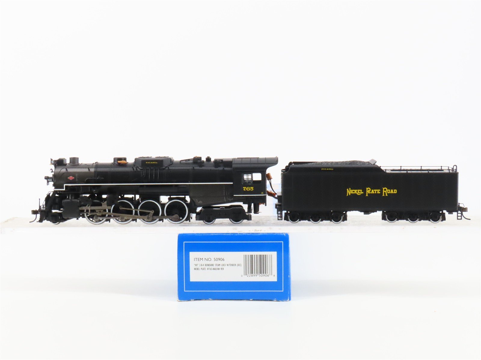 HO Scale Bachmann 50906 NKP Nickel Plate Road 2-8-4 Berkshire Steam #765 w/ DCC