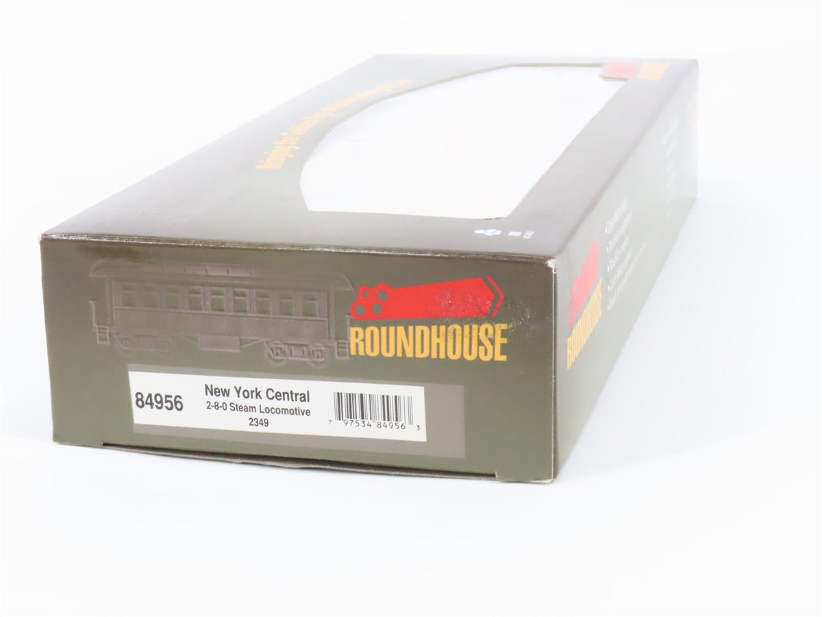 HO Scale Roundhouse 84956 NYC New York Central 2-8-0 Steam #2349 - DCC Ready