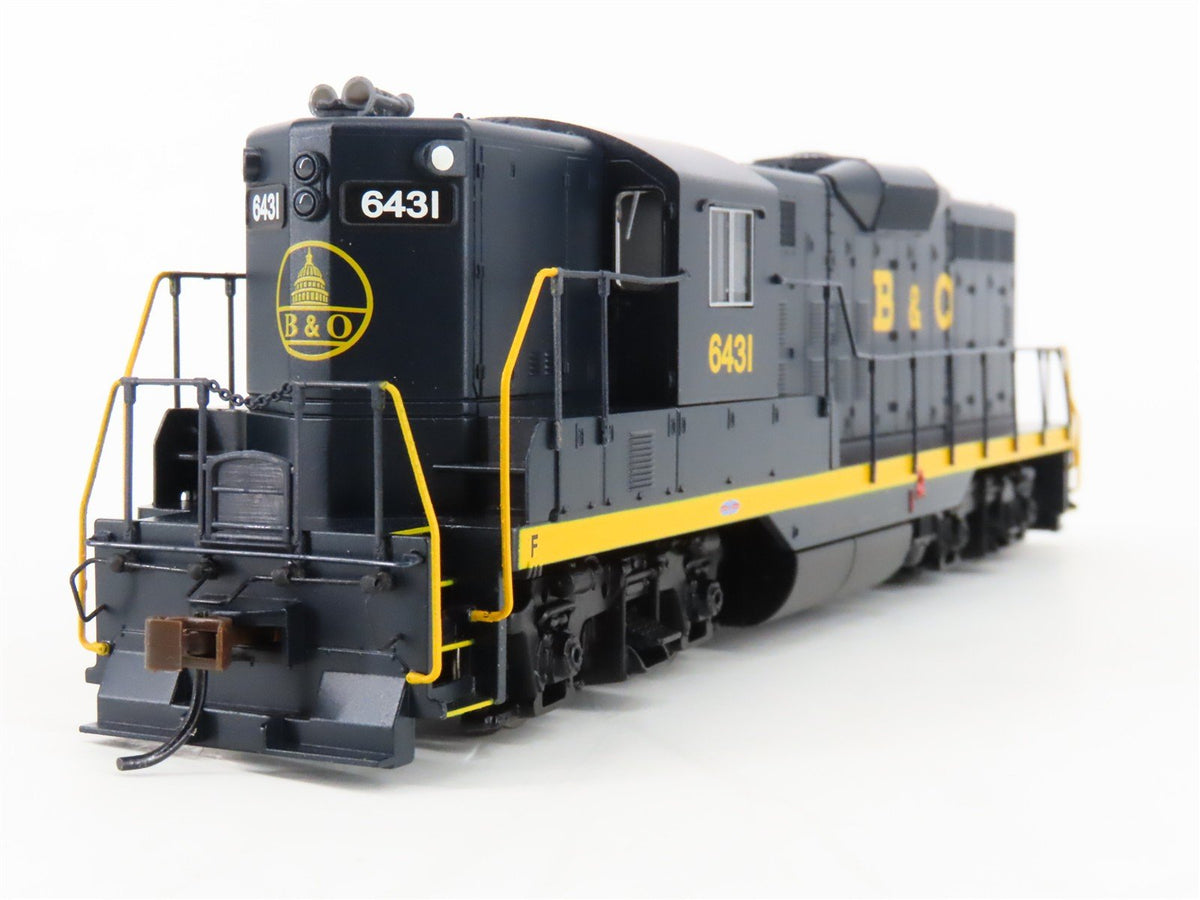HO Scale Bachmann 62805 B&amp;O &quot;Capital Dome&quot; EMD GP9 Diesel #6431 w/ DCC