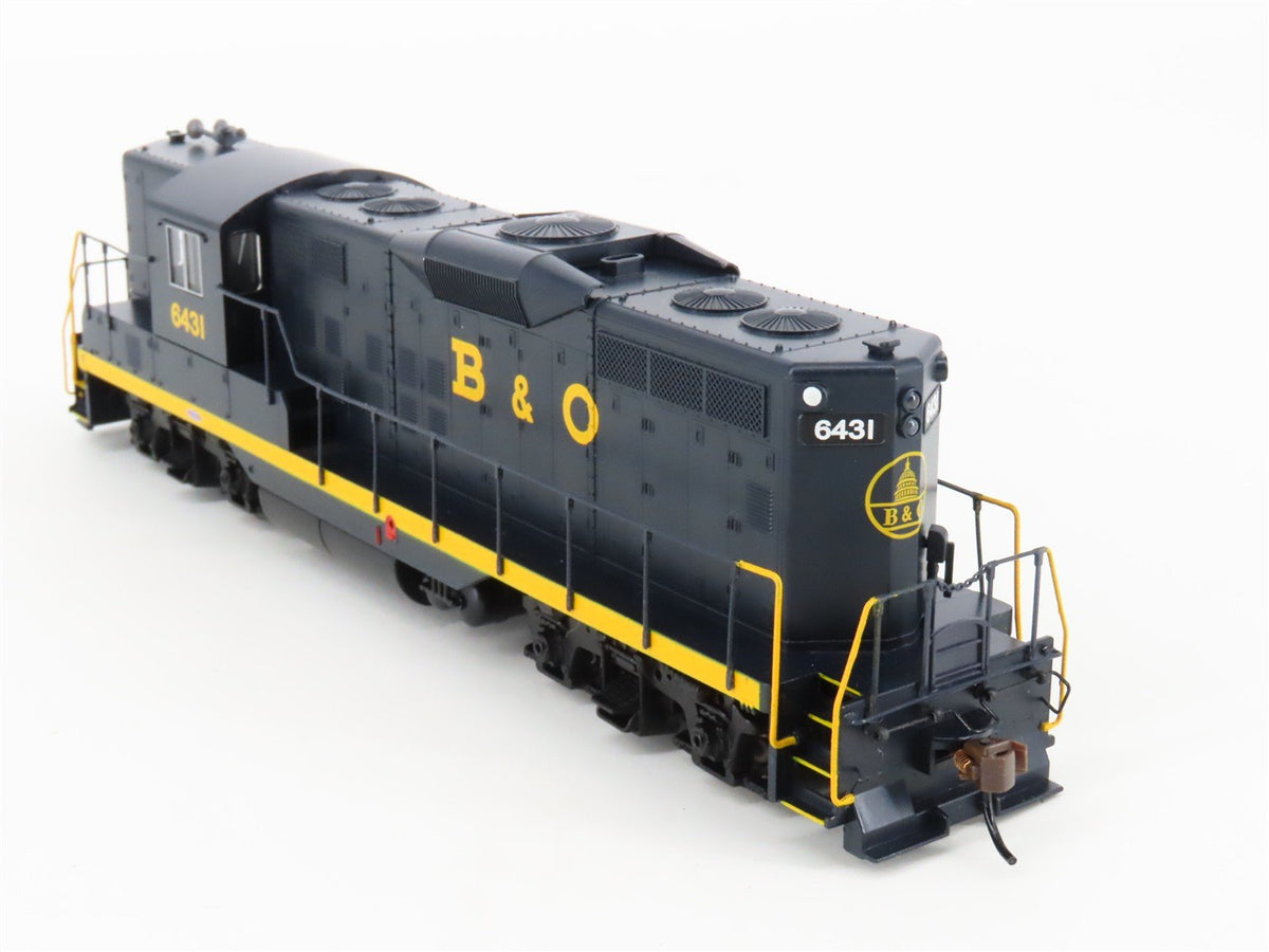 HO Scale Bachmann 62805 B&amp;O &quot;Capital Dome&quot; EMD GP9 Diesel #6431 w/ DCC