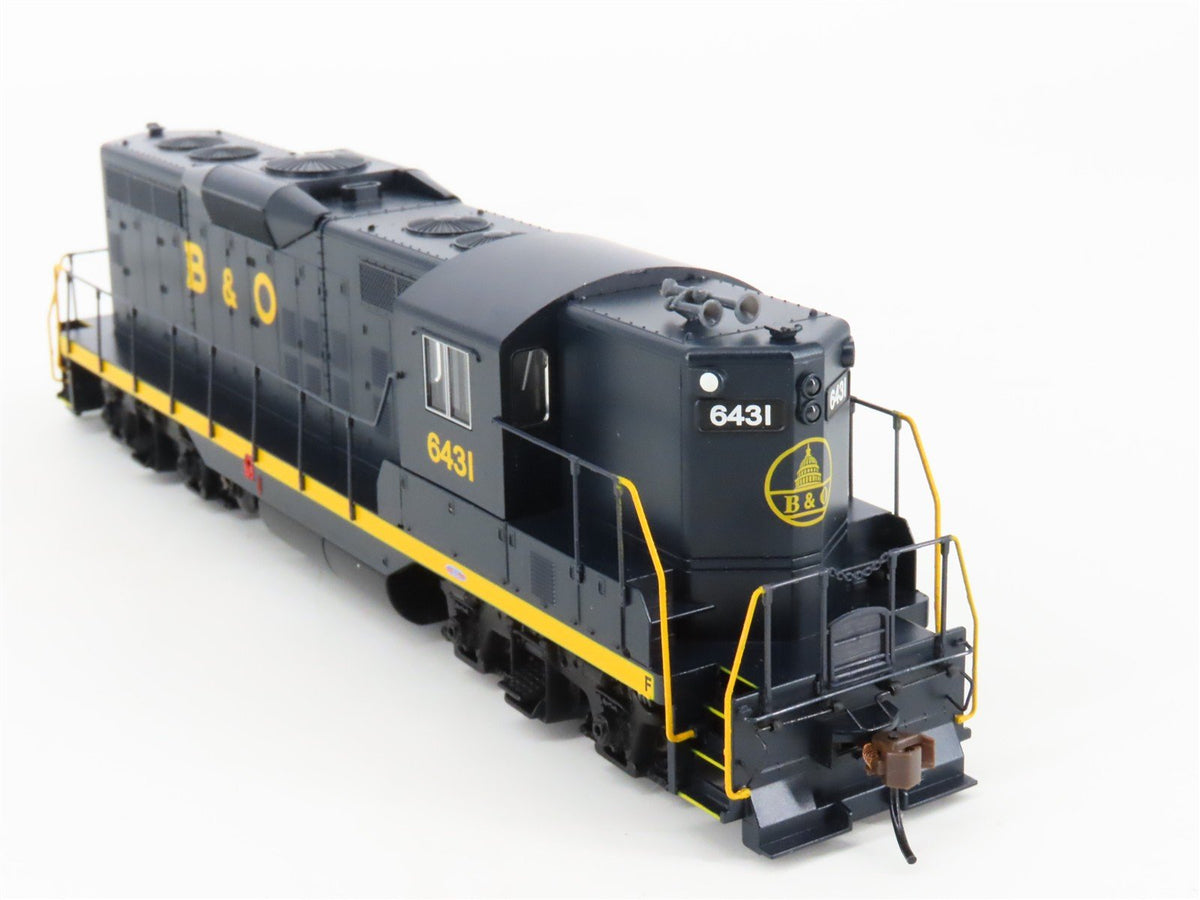 HO Scale Bachmann 62805 B&amp;O &quot;Capital Dome&quot; EMD GP9 Diesel #6431 w/ DCC