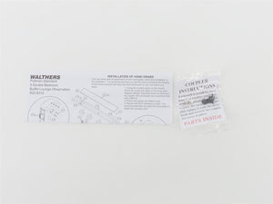 HO Scale Walthers 932-9360 Undecorated Pullman Buffet Lounge Obs Passenger Car