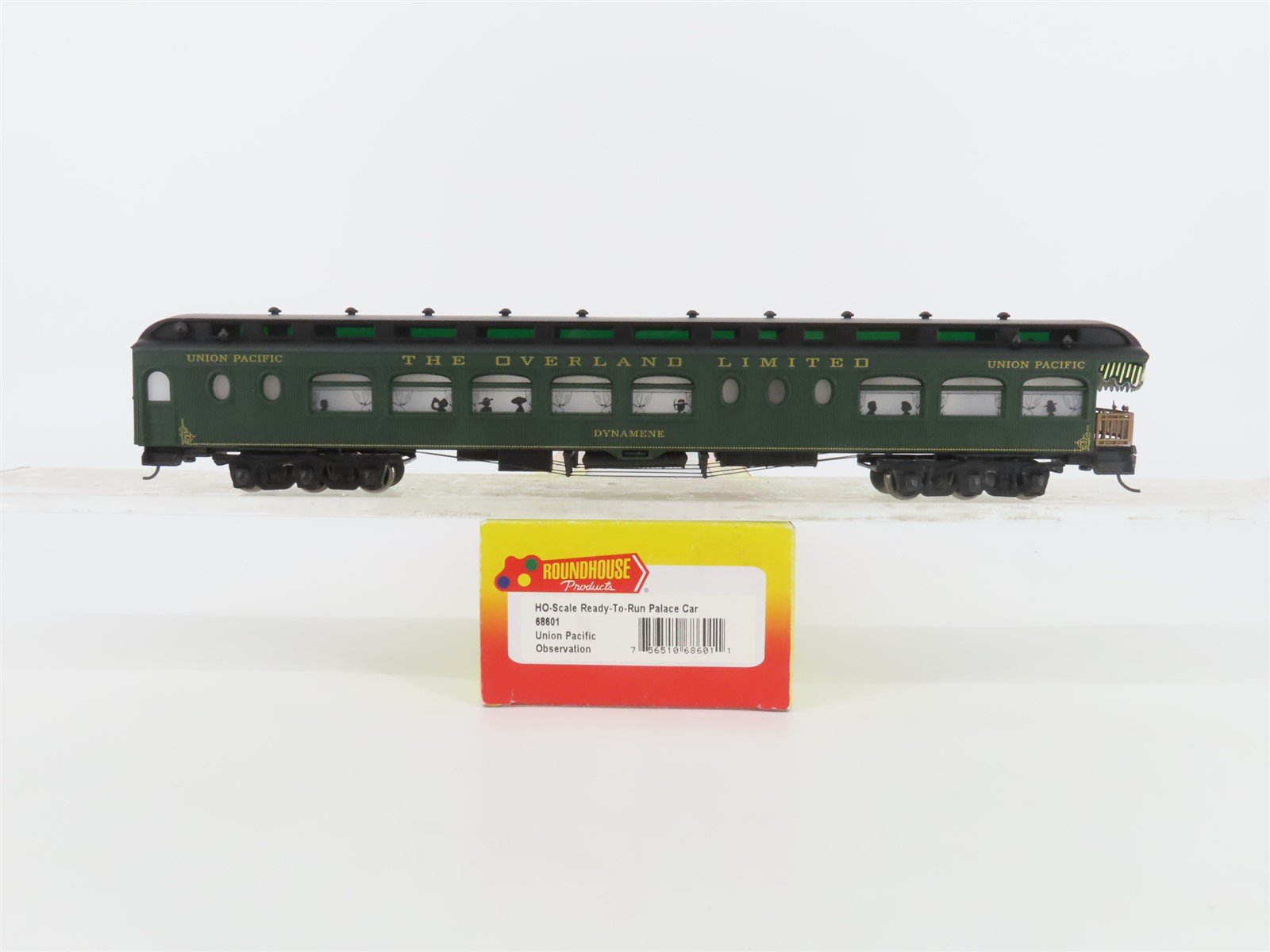 HO Roundhouse 68601 UP Overland Limited Palace Observation Passenger "Dynamene"