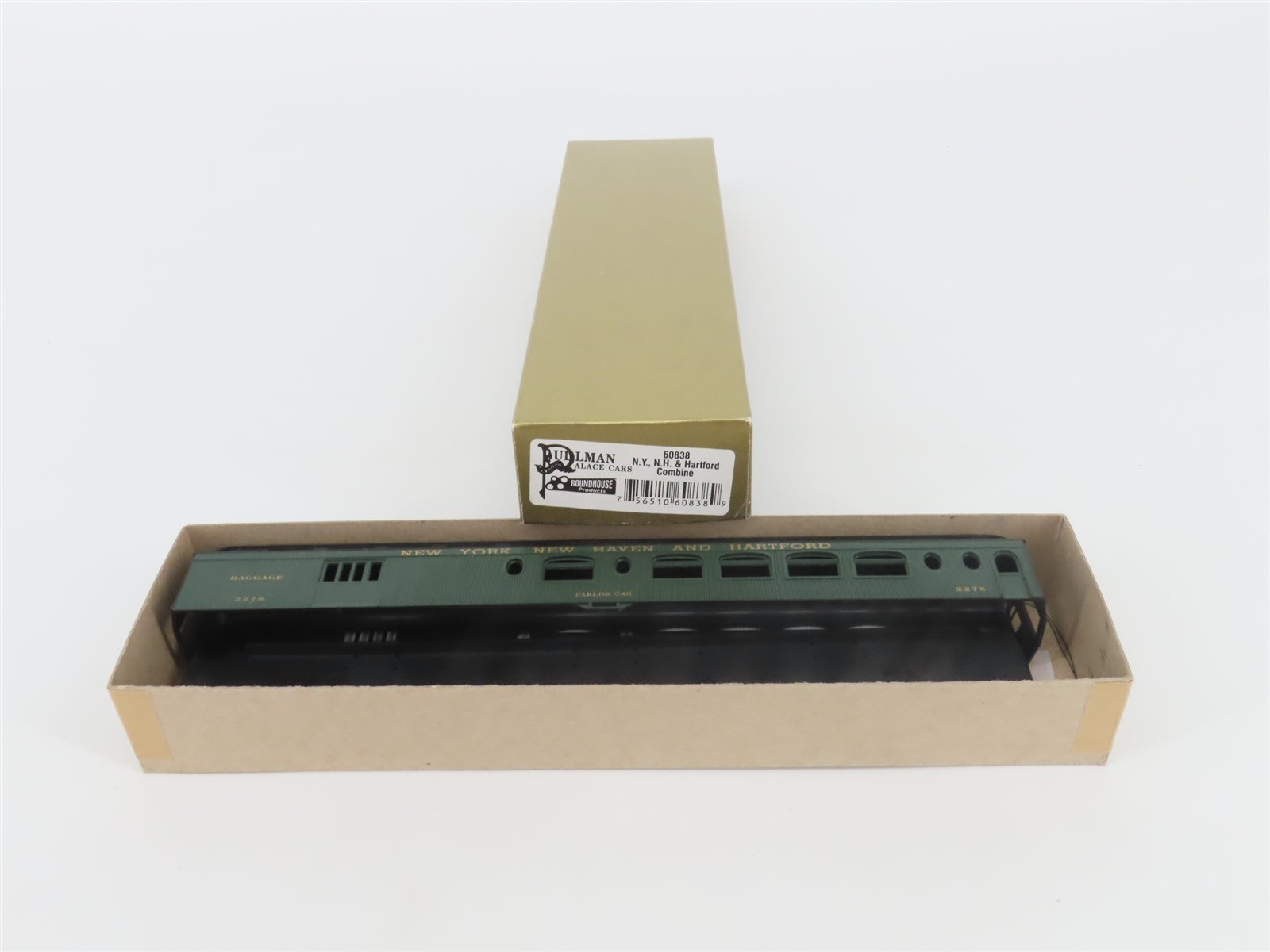 HO Scale Pullman Palace Cars Kit #60838 NYNH&H Combine Passenger Car #2278