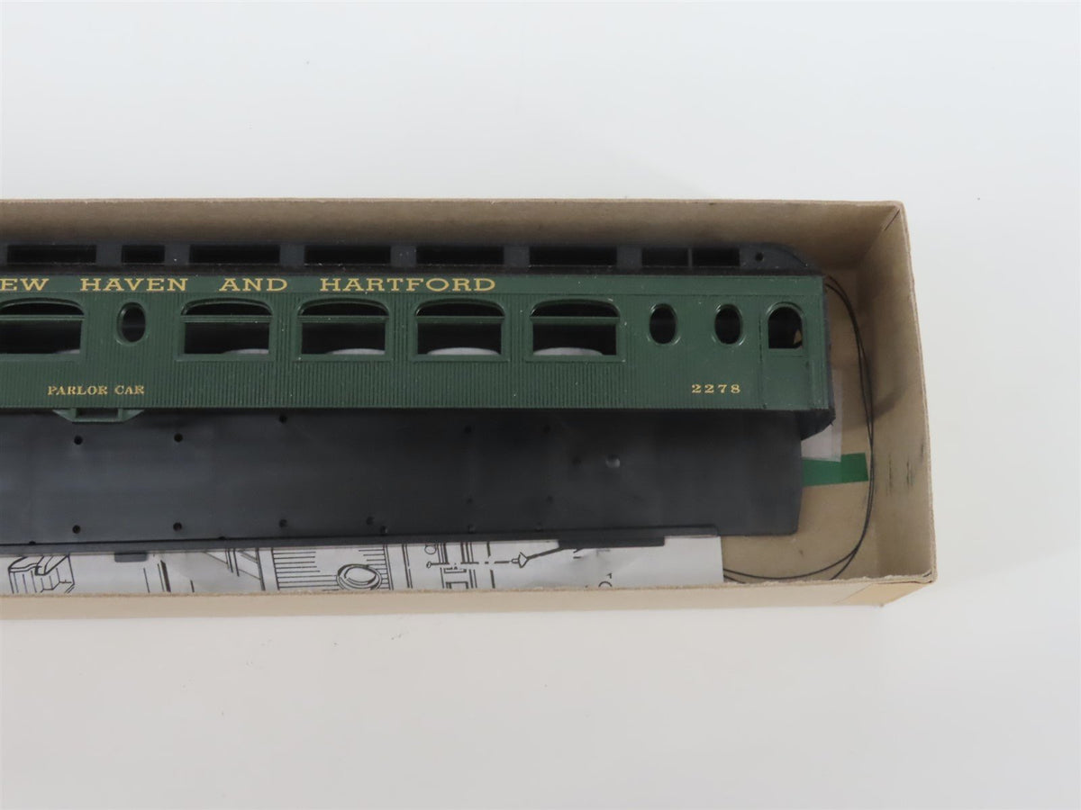 HO Scale Pullman Palace Cars Kit #60838 NYNH&amp;H Combine Passenger Car #2278