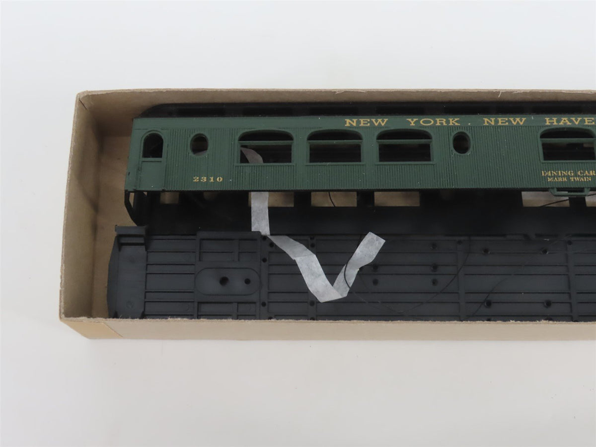 HO Pullman Palace Cars Kit #60848 NYNH&amp;H Diner Passenger #2310 &quot;Mark Twain&quot;