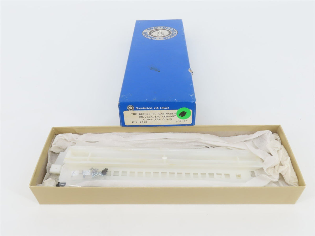 HO Bethlehem Car Works Kit #310 CNJ Jersey Central / RDG Reading Coach Passenger
