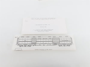 HO Scale Bethlehem Car Works, Inc. Kit #330 CNJ Jersey Central Baggage Passenger
