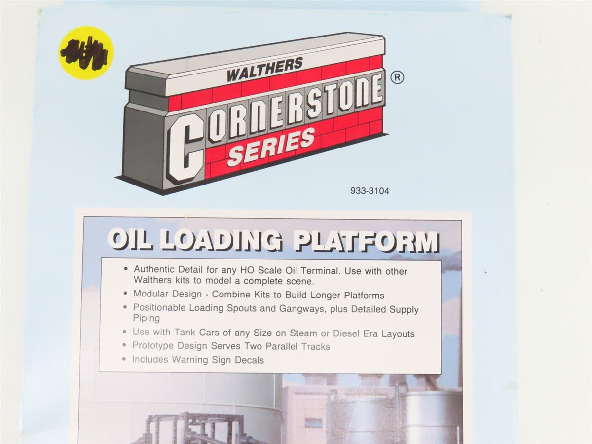 LOT of 3 HO 1/87 Scale Walthers Cornerstone Kits #933-3104 Oil Loading Platforms