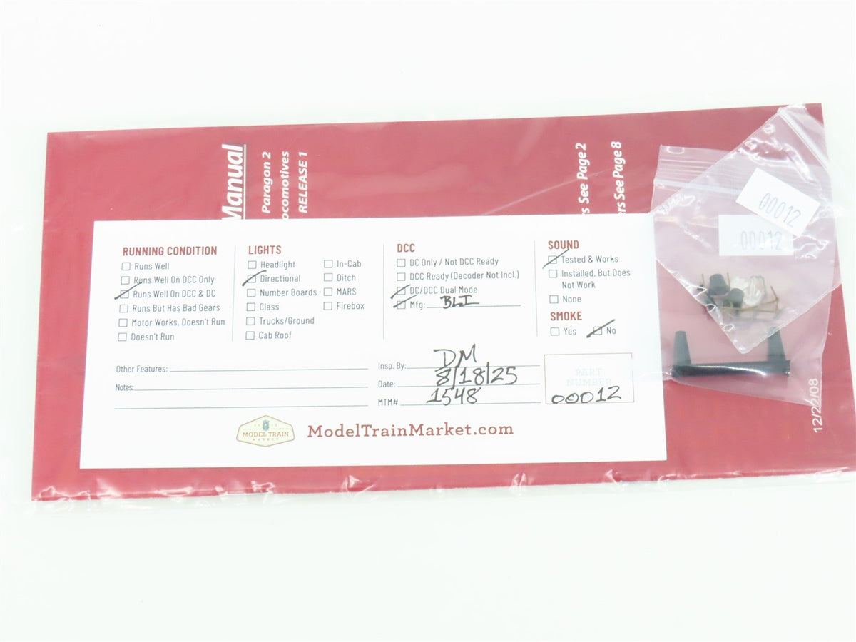 HO Scale Broadway Limited BLI 2121 Undecorated EMD NW2 Diesel - Paragon2