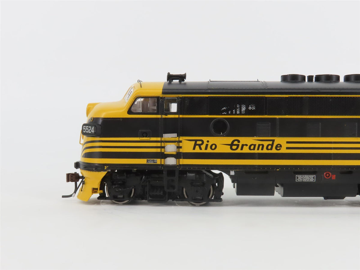 HO Scale Athearn Genesis G22334 DRGW Rio Grande F3 A/B Diesel Loco Set wDCC