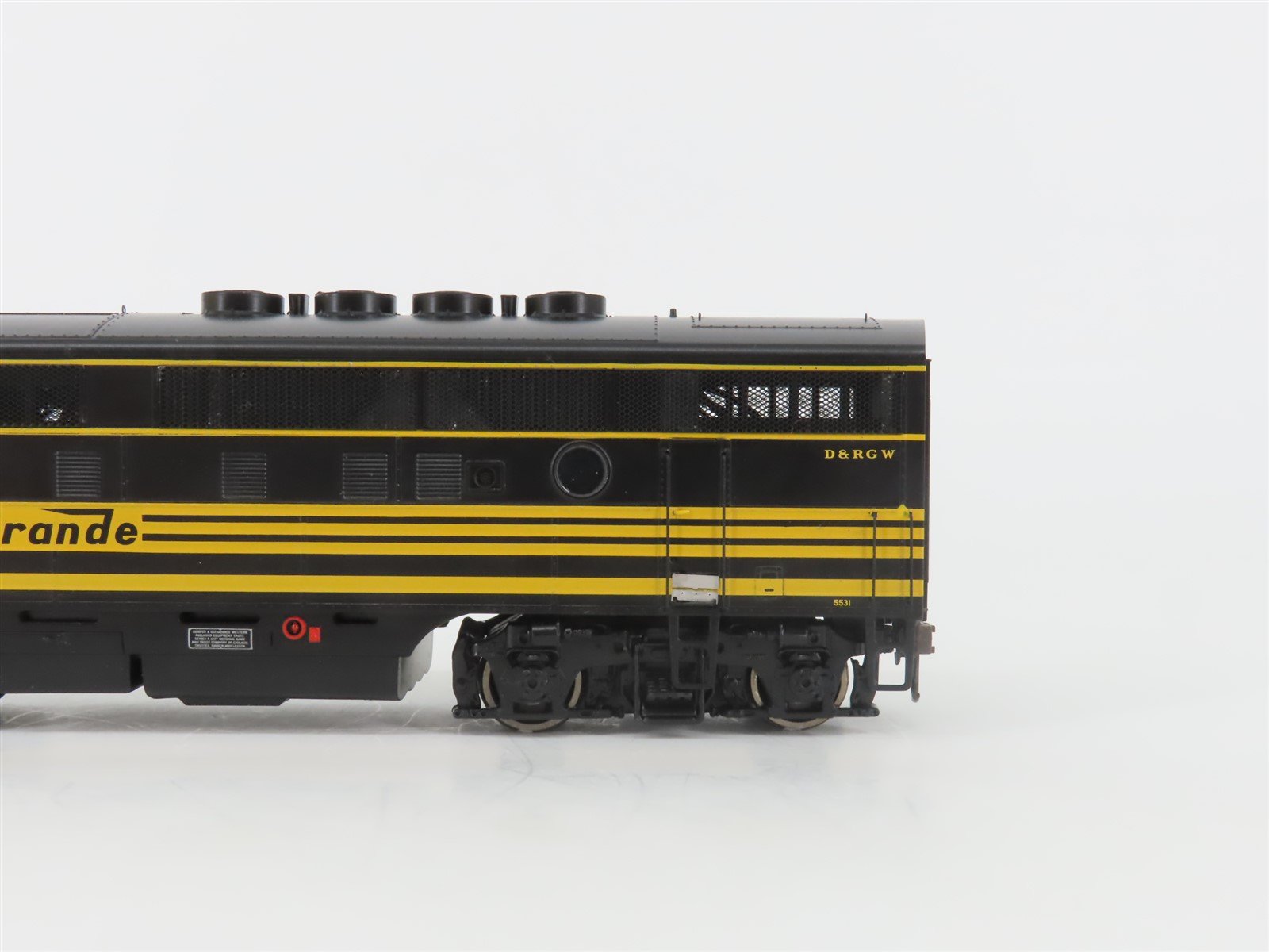 HO Scale Athearn Genesis G2533 DRGW Rio Grande F3 A/B Diesel Locomotive Set